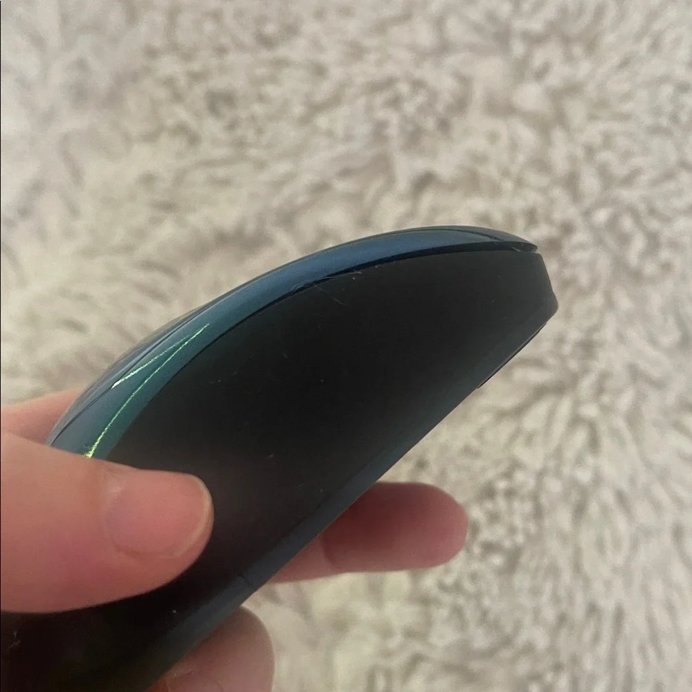 Logitech Glossy Blue Wireless Mouse